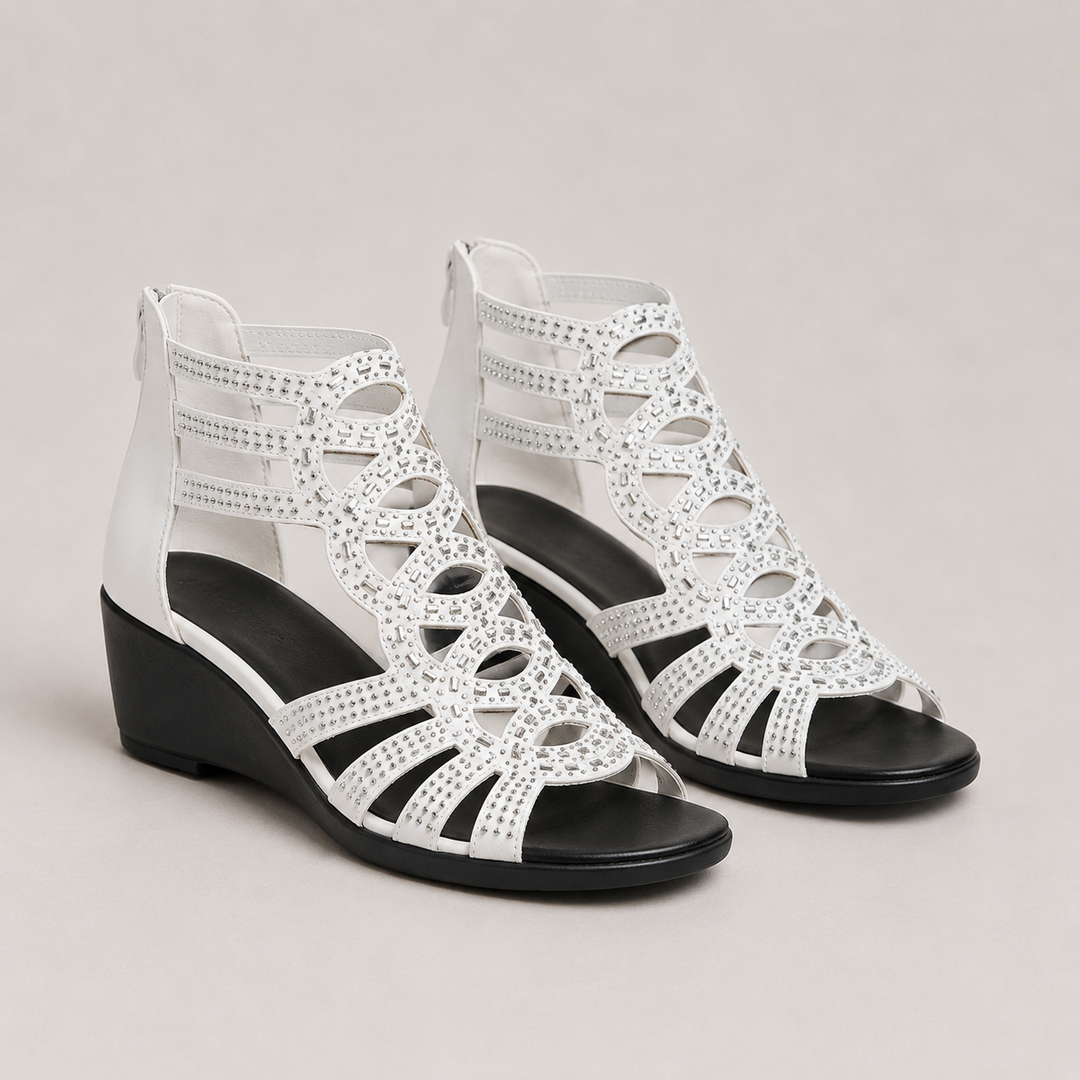 Giulia™ - Elegant Comfort Wedge Sandals