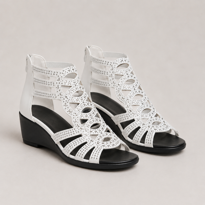 Giulia™ - Elegant Comfort Wedge Sandals