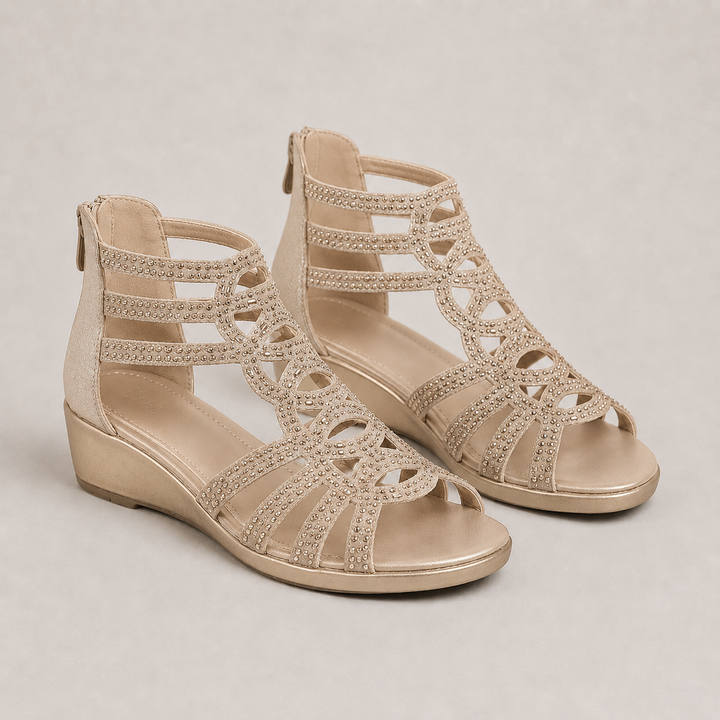 Giulia™ - Elegant Comfort Wedge Sandals