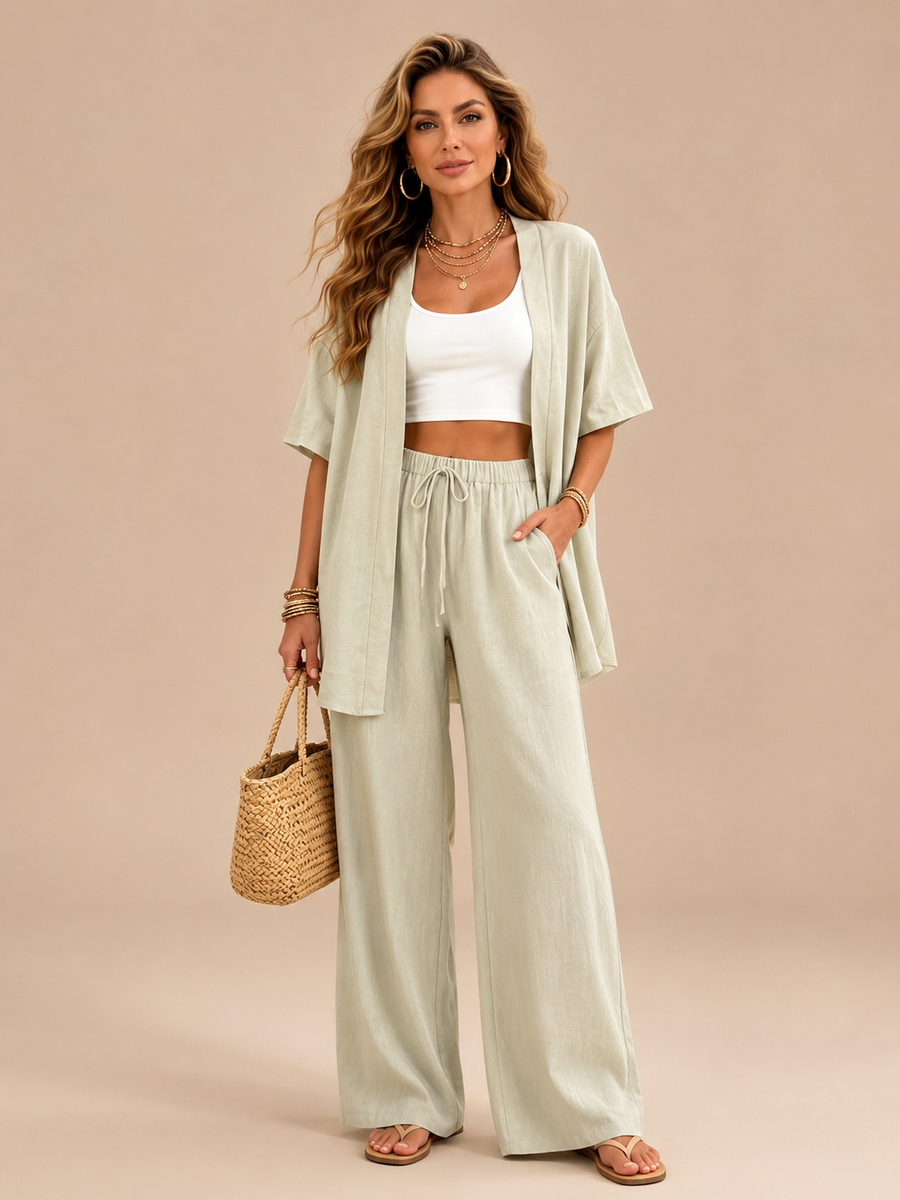 Arielle™ - Relaxed Wide-Leg Resort Set