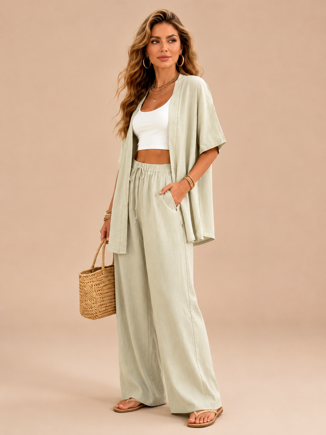 Arielle™ - Relaxed Wide-Leg Resort Set
