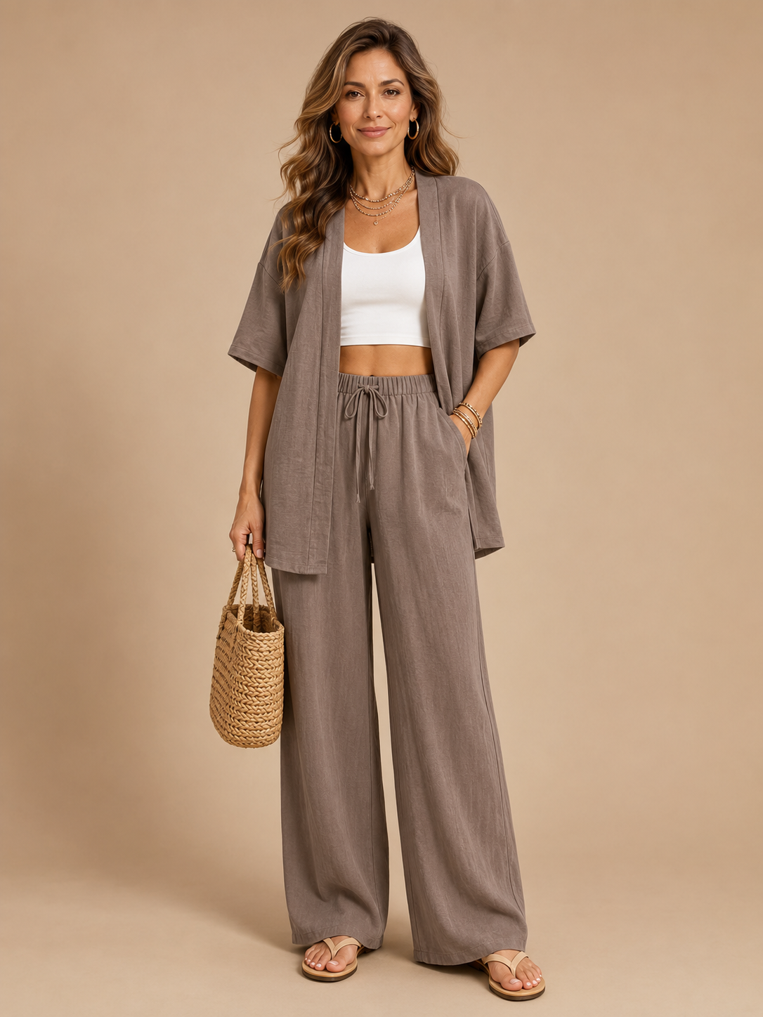 Arielle™ - Relaxed Wide-Leg Resort Set
