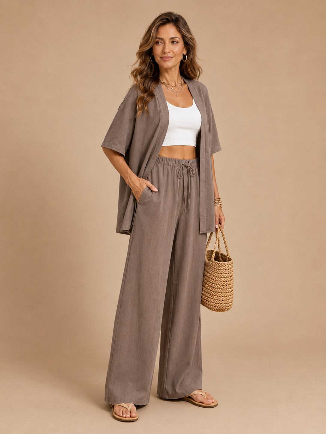 Arielle™ - Relaxed Wide-Leg Resort Set