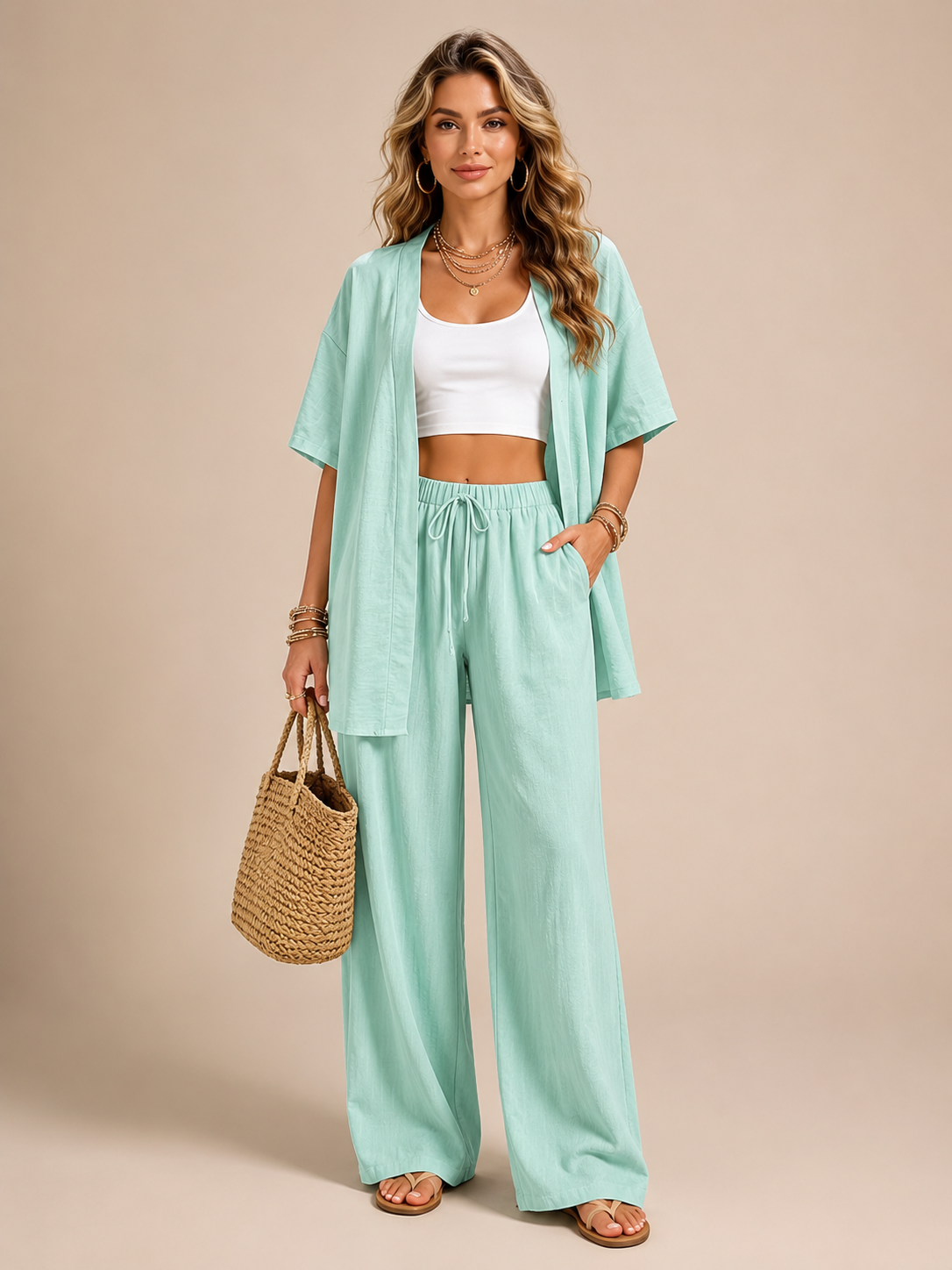 Arielle™ - Relaxed Wide-Leg Resort Set