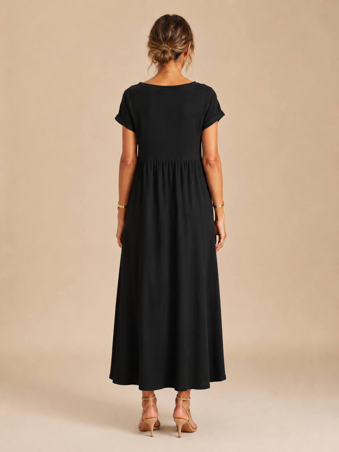 Eloise™ - Relaxed Cotton-Linen Maxi Dress