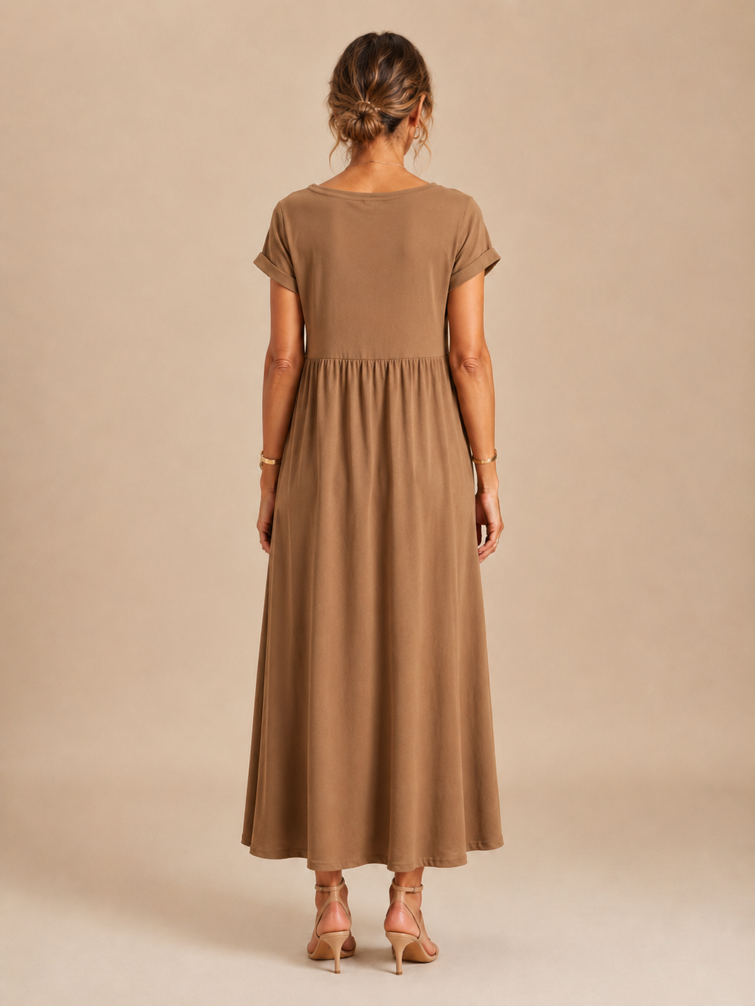Eloise™ - Relaxed Cotton-Linen Maxi Dress