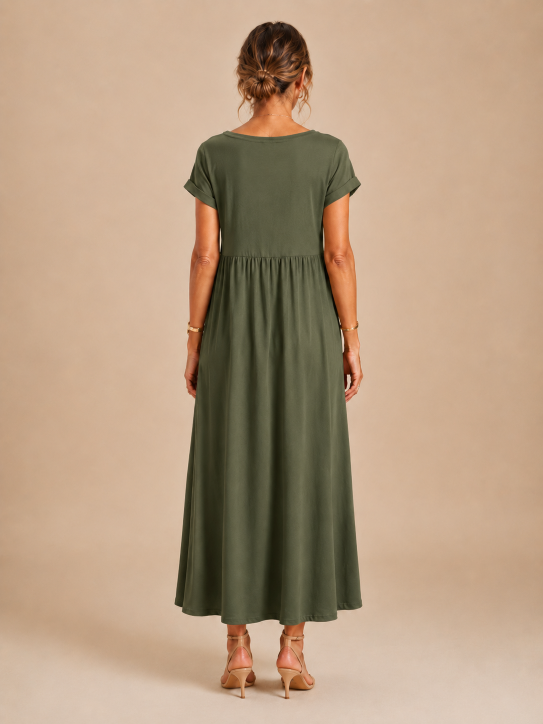 Eloise™ - Relaxed Cotton-Linen Maxi Dress