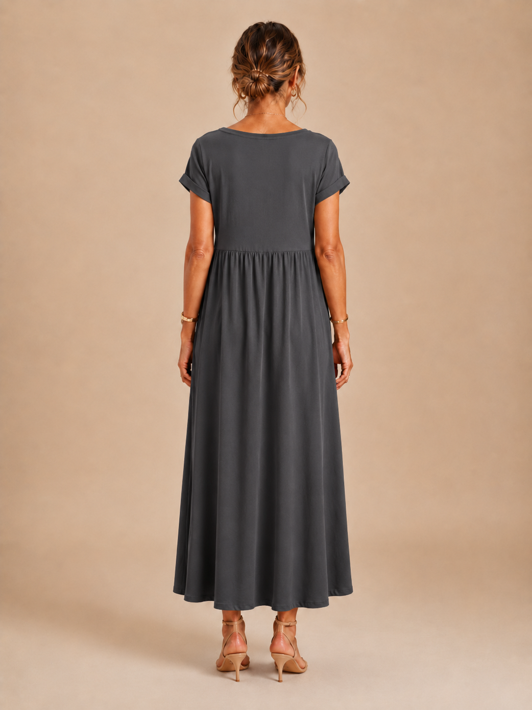 Eloise™ - Relaxed Cotton-Linen Maxi Dress