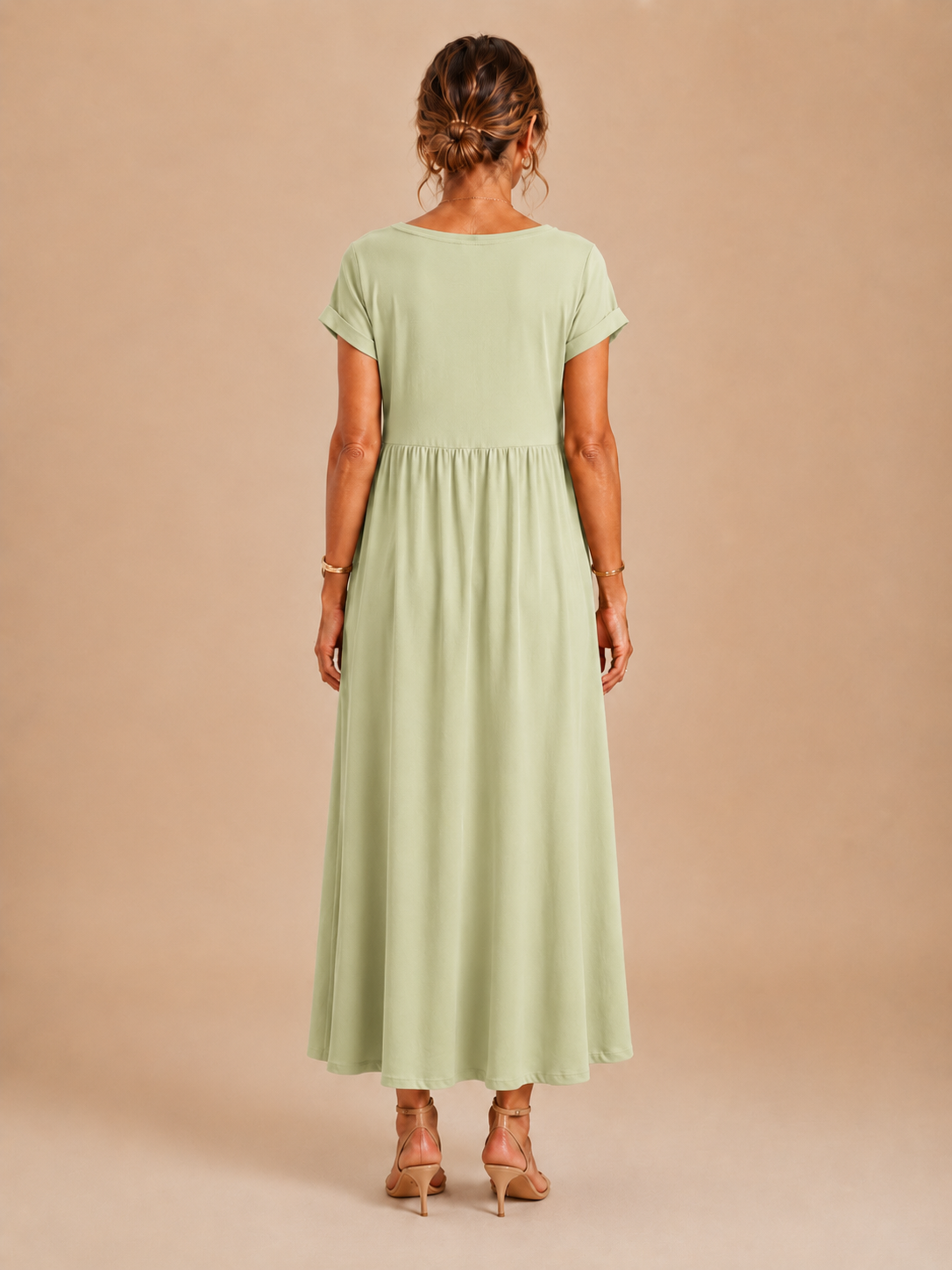 Eloise™ - Relaxed Cotton-Linen Maxi Dress