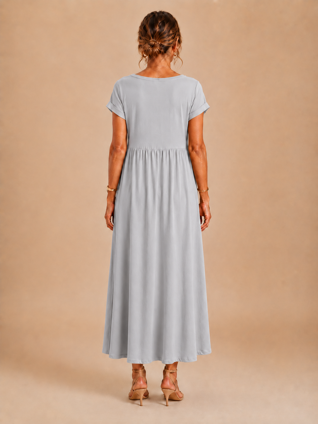 Eloise™ - Relaxed Cotton-Linen Maxi Dress