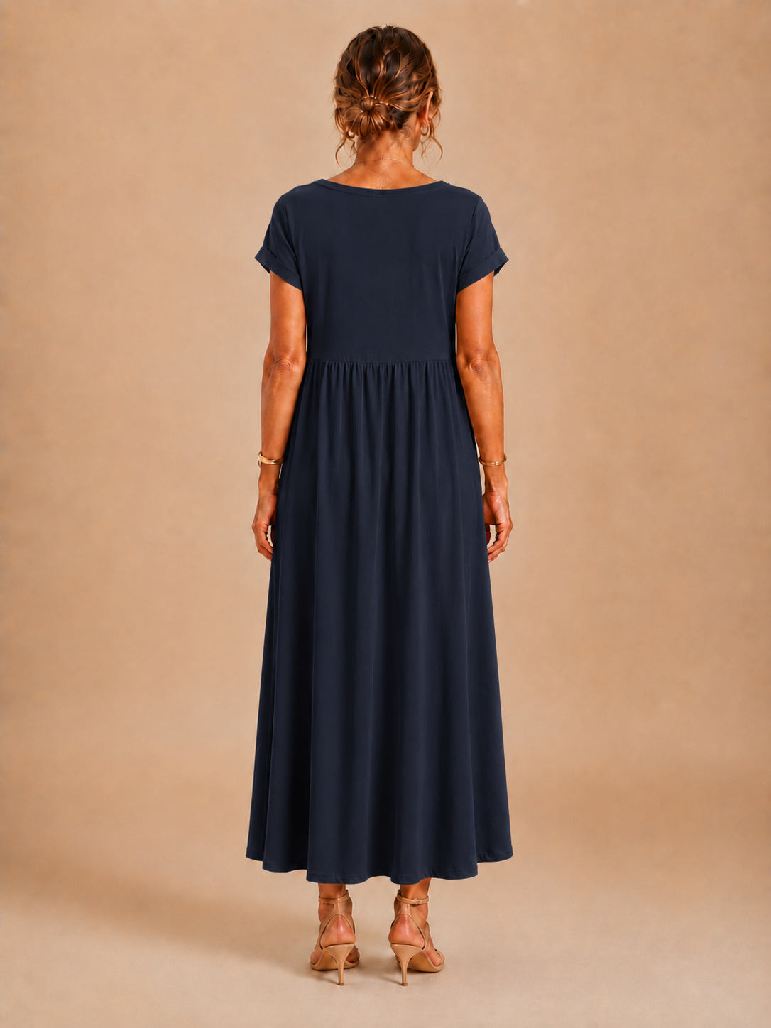 Eloise™ - Relaxed Cotton-Linen Maxi Dress