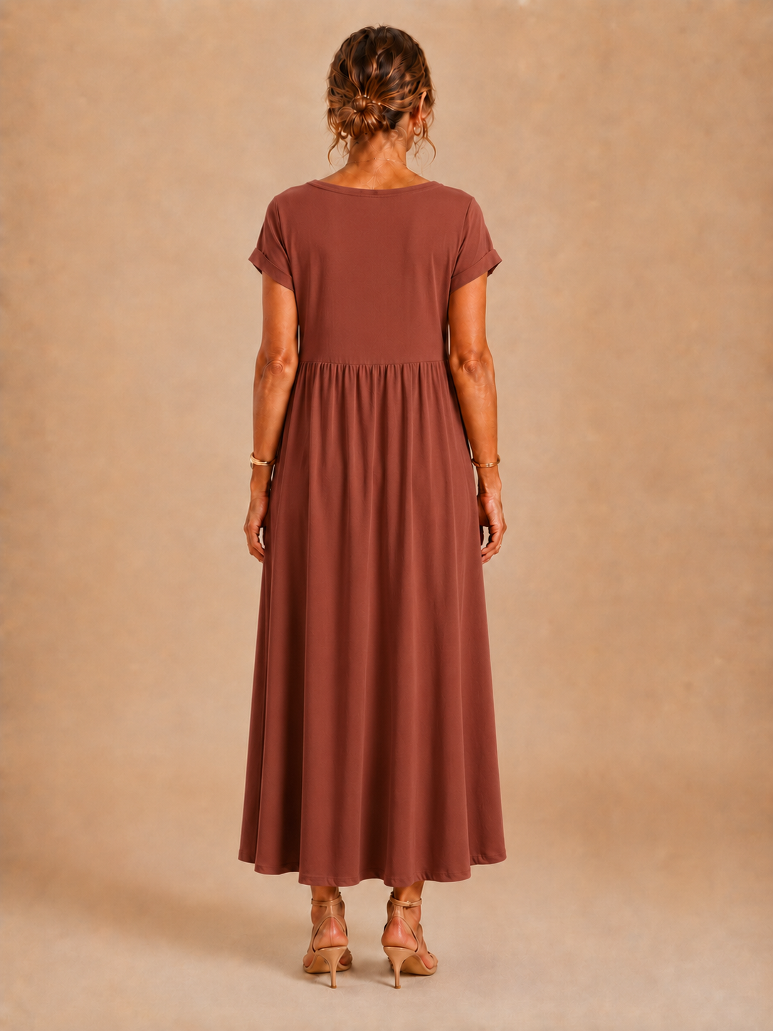 Eloise™ - Relaxed Cotton-Linen Maxi Dress