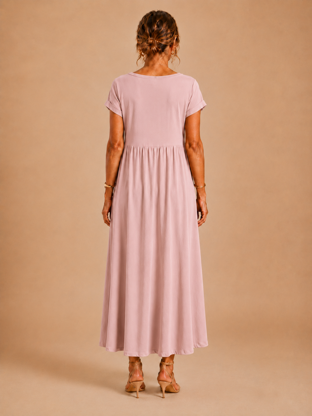 Eloise™ - Relaxed Cotton-Linen Maxi Dress