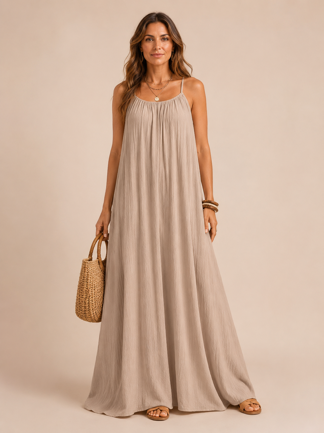 Vera™ - Sleeveless Cami Summer Dress