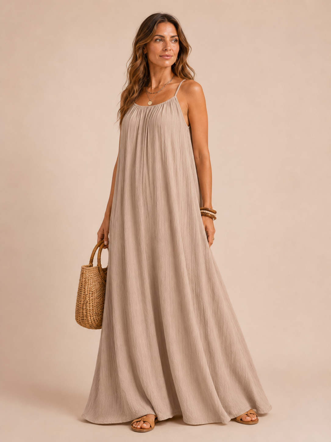 Vera™ - Sleeveless Cami Summer Dress