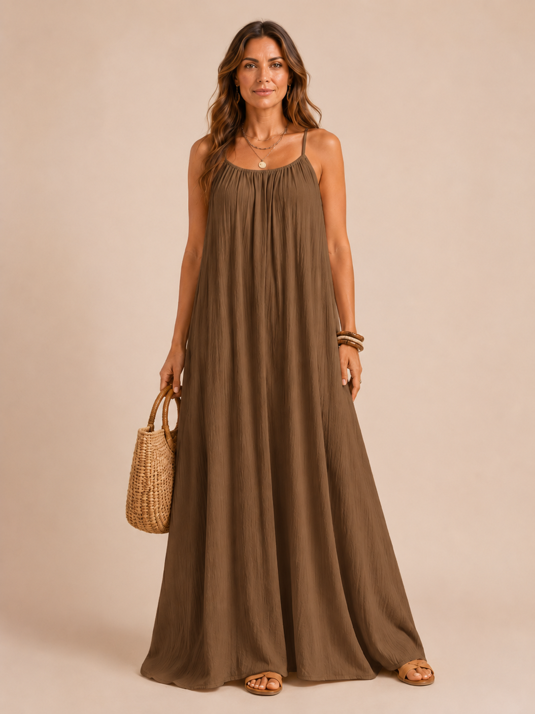 Vera™ - Sleeveless Cami Summer Dress