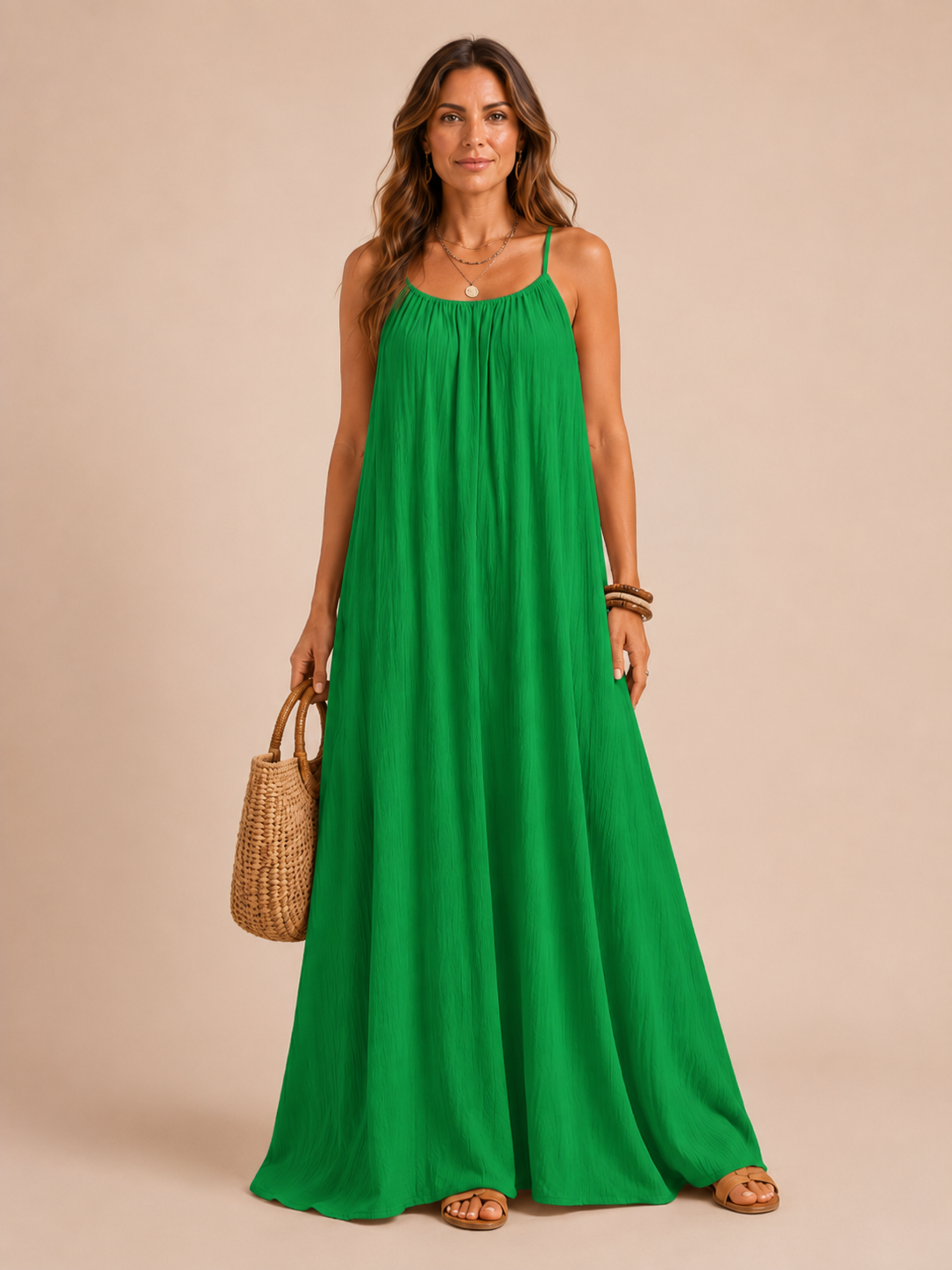 Vera™ - Sleeveless Cami Summer Dress