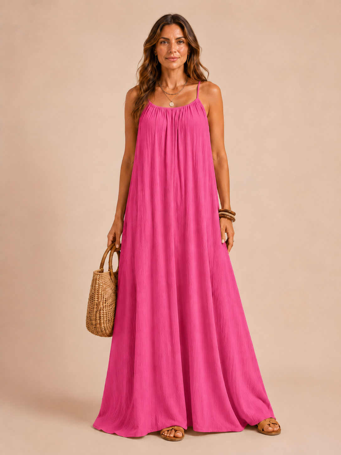 Vera™ - Sleeveless Cami Summer Dress