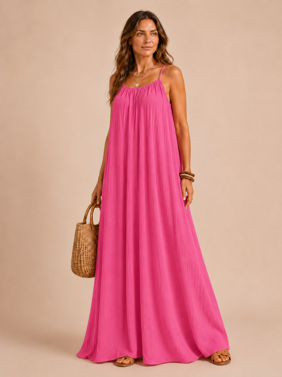 Vera™ - Sleeveless Cami Summer Dress