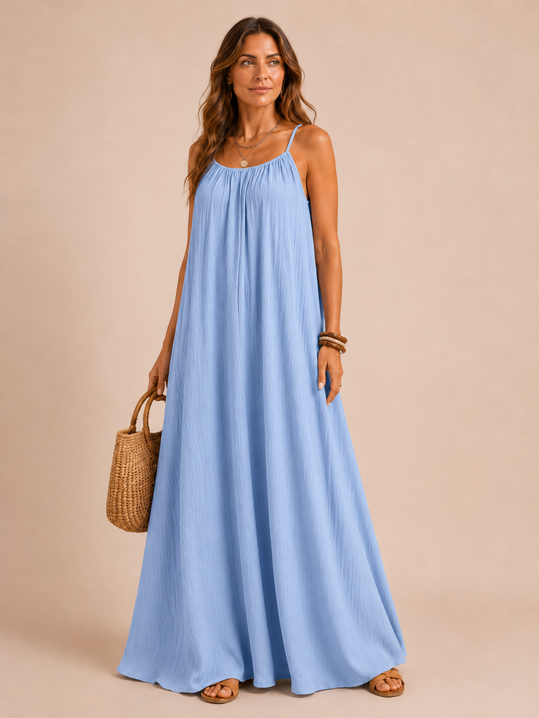 Vera™ - Sleeveless Cami Summer Dress