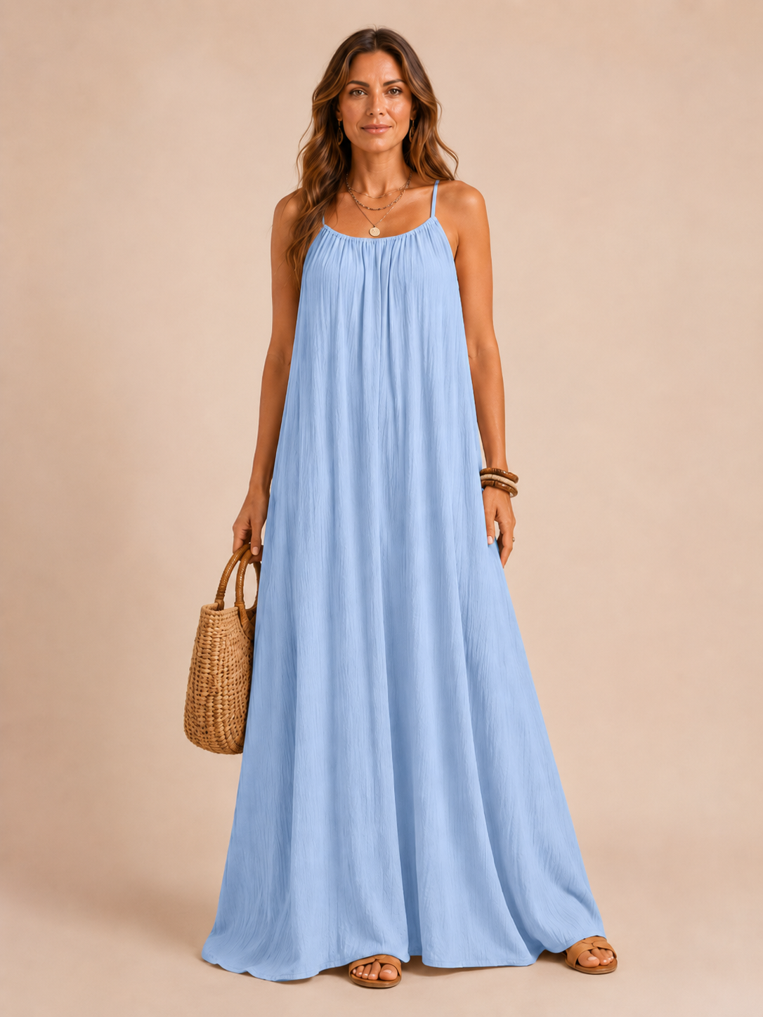 Vera™ - Sleeveless Cami Summer Dress